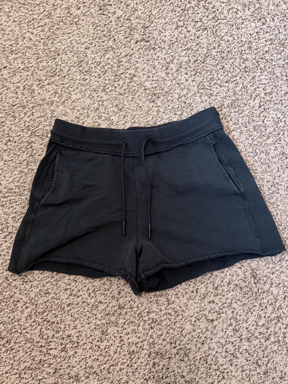 JoyLab Black Athletic Lounge Shorts with Drawstring